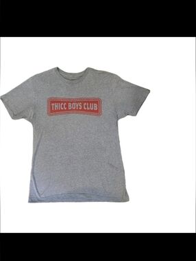 Tango Charlie Apparel THICC Boys Club Workout T-Shirt Gray Large GUC